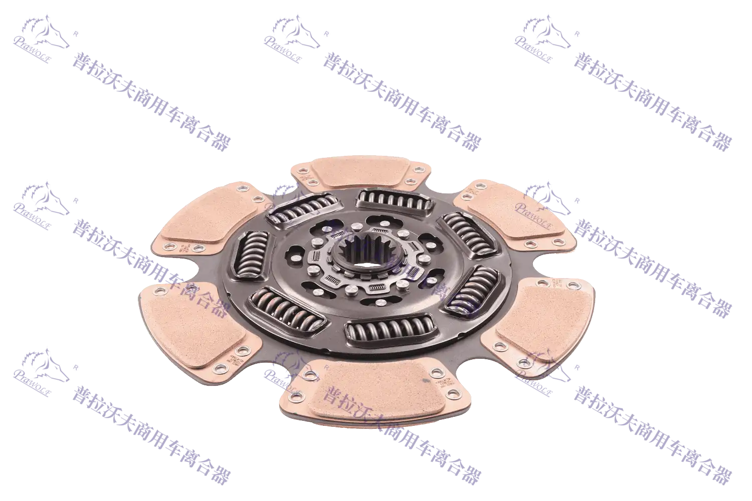 PRAWOLF Disco de embrague 15.5" 018 02 0259