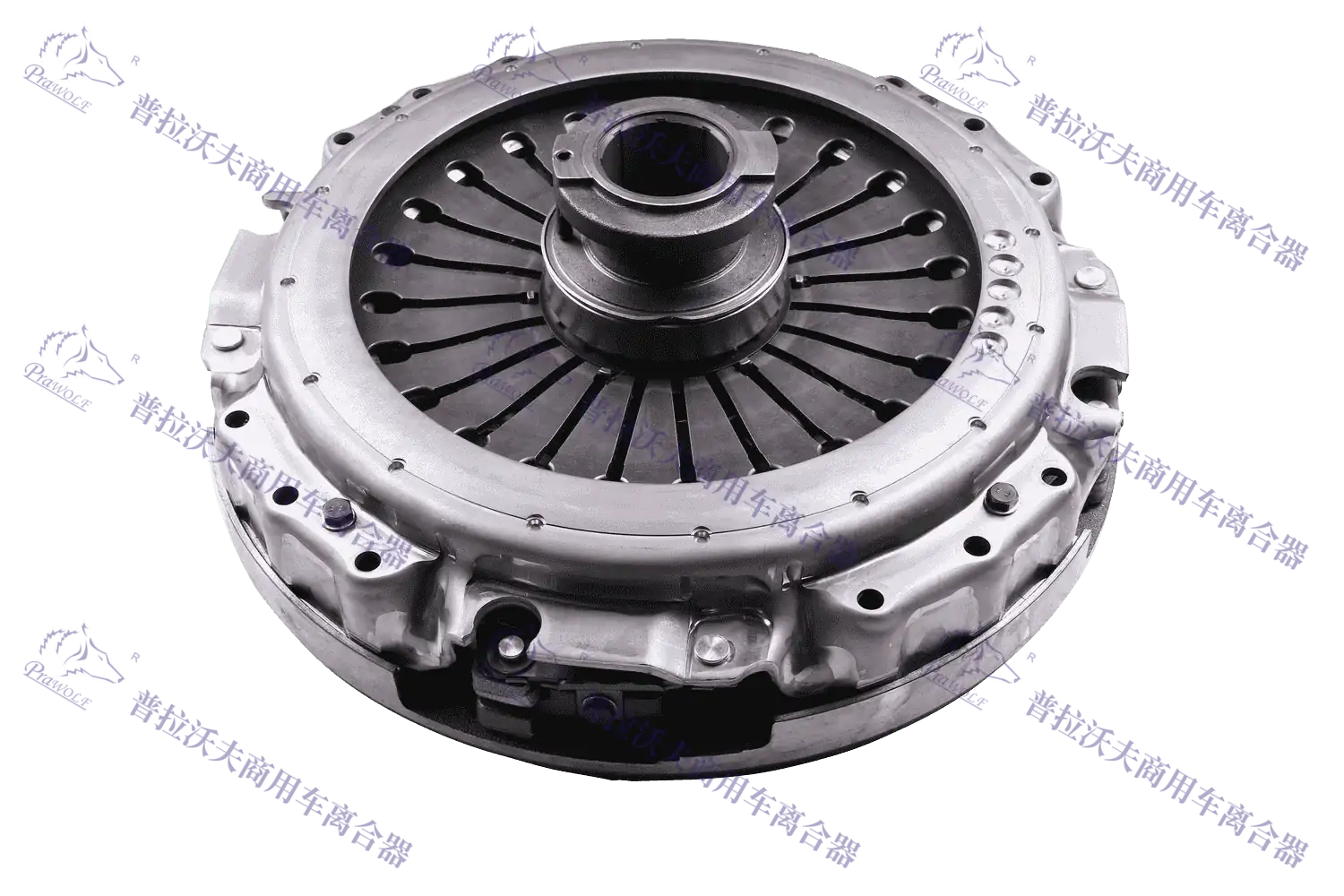 PRAWOLF Plato de presión del embrague 400mm doble disco, tipo tracción 019 000 158