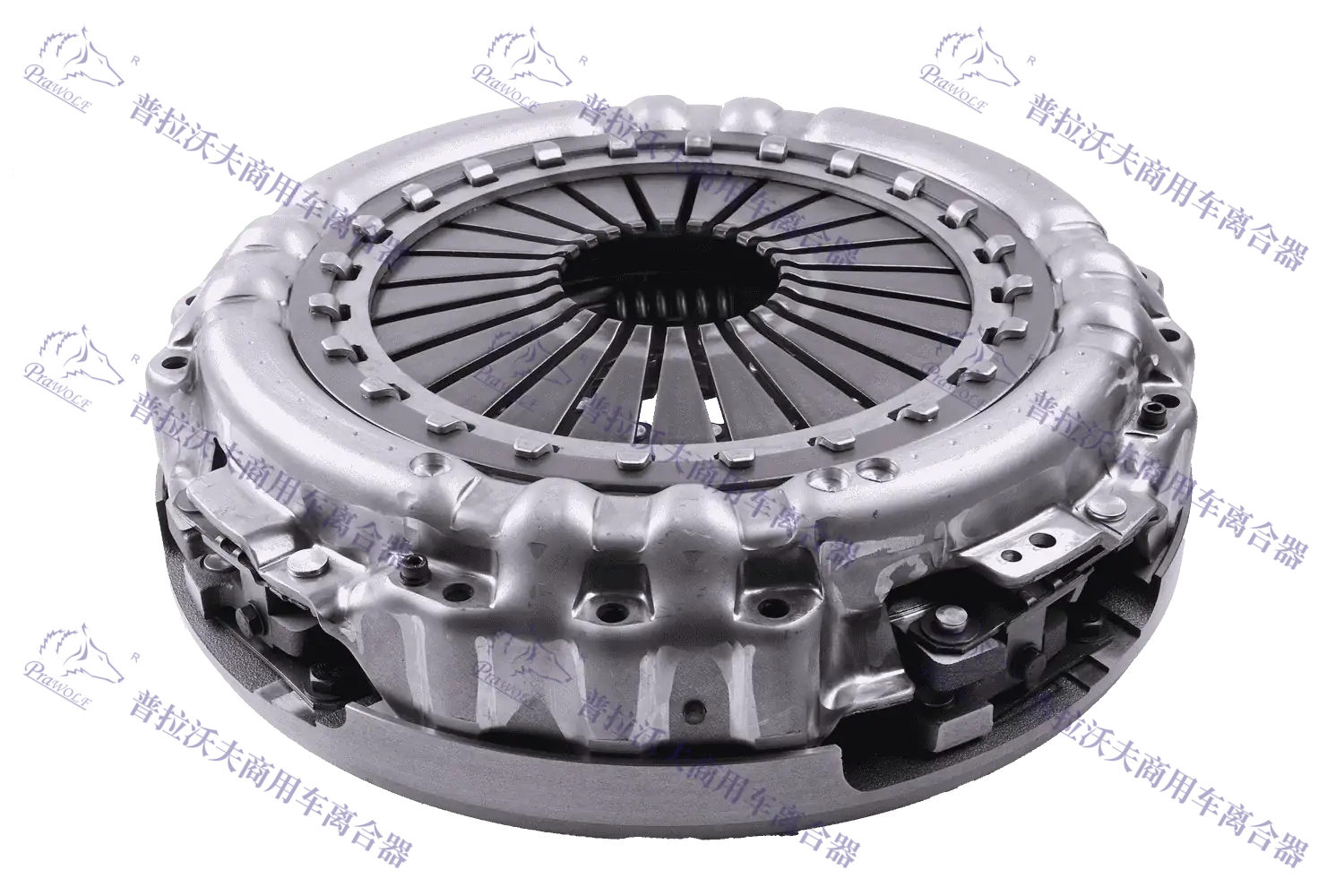 PRAWOLF Plato de presión del embrague 400mm doble disco, tipo empuje con ajuste automático 019 000 367