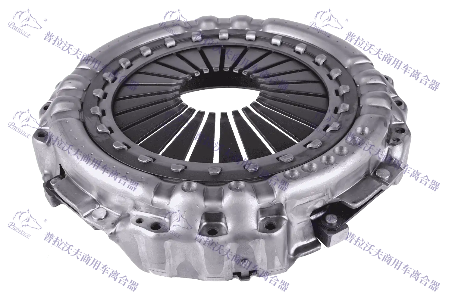 PRAWOLF Plato de presión del embrague 430mm tipo empuje con ajuste automático 019 001 448
