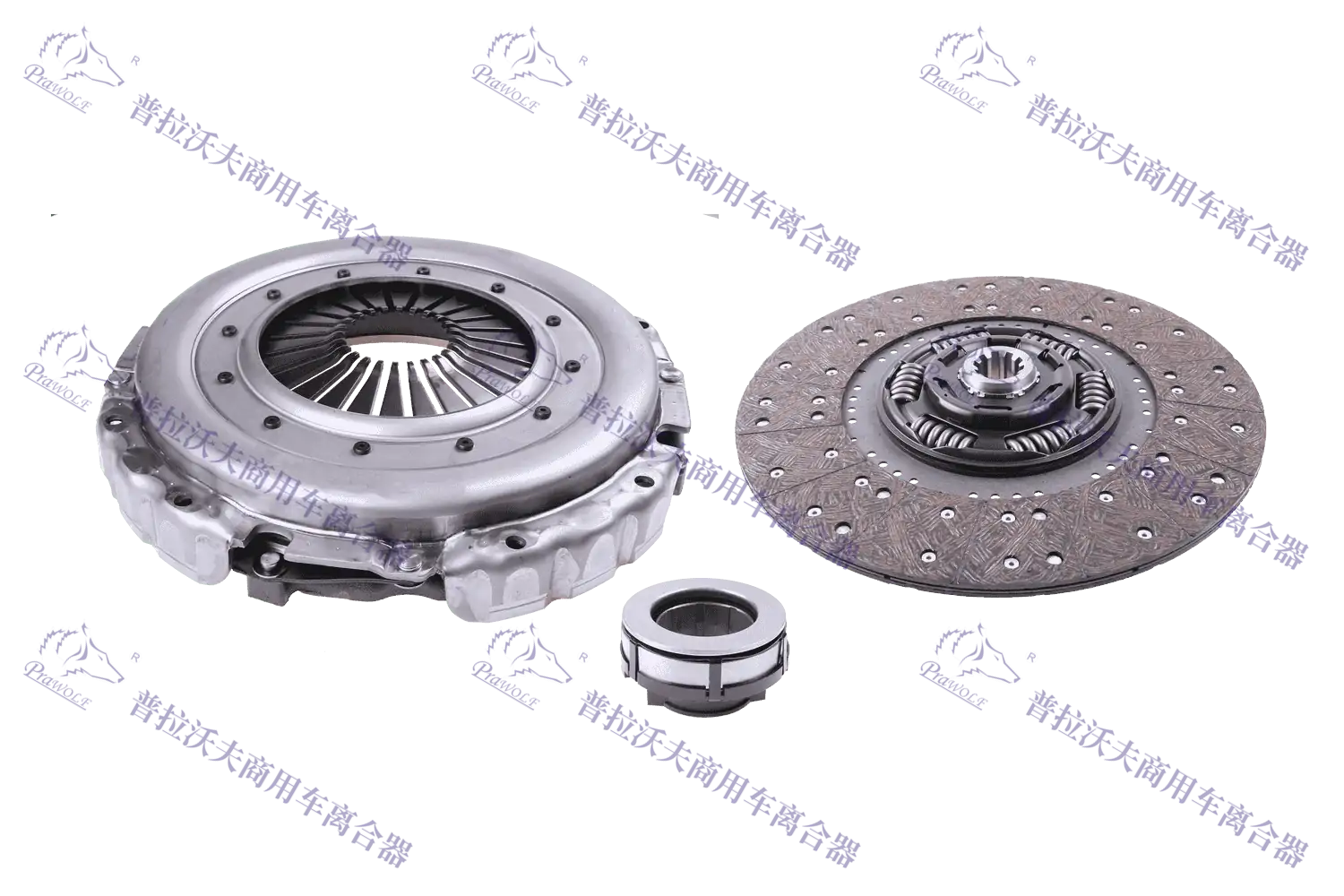 PRAWOLF Kit de embrague 395mm tipo empuje 052 01 0003