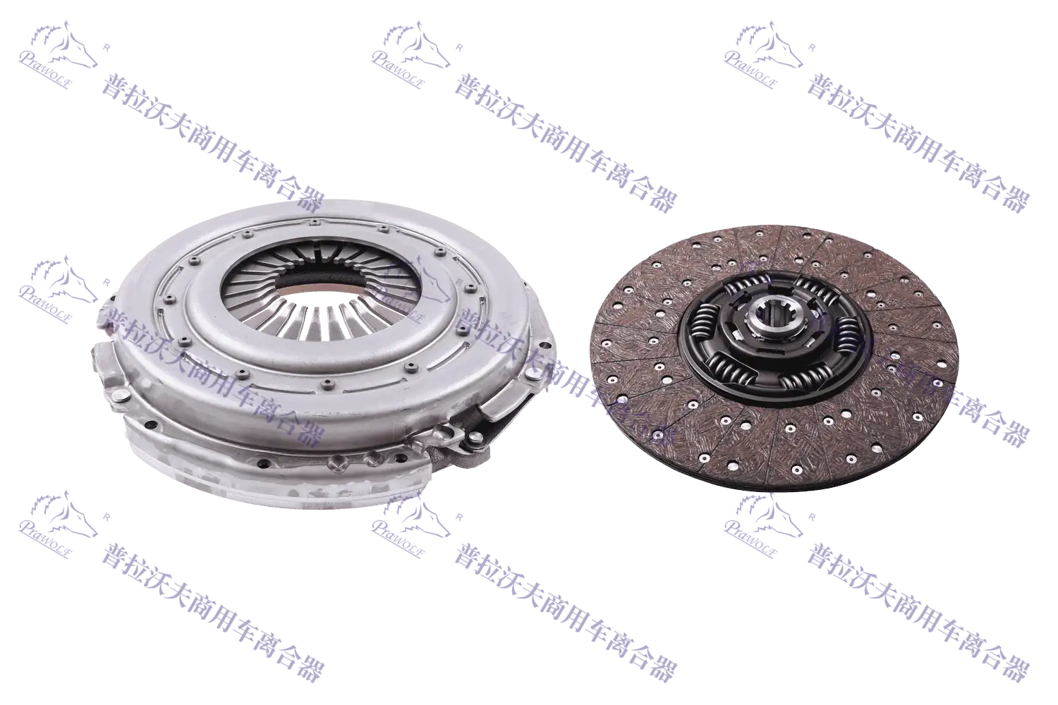 PRAWOLF Kit de embrague 362mm tipo empuje 052 01 0006