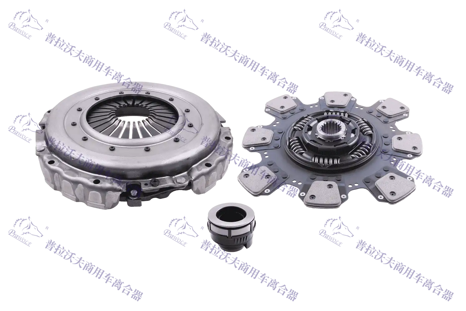 PRAWOLF Kit de embrague 395mm tipo tracción 052 01 0014