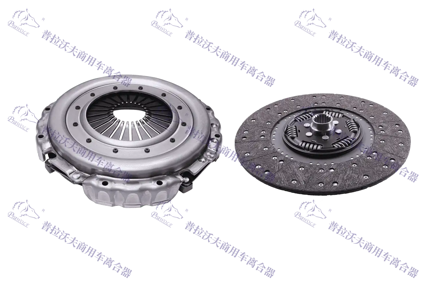 PRAWOLF Kit de embrague 395mm tipo empuje 052 01 0017