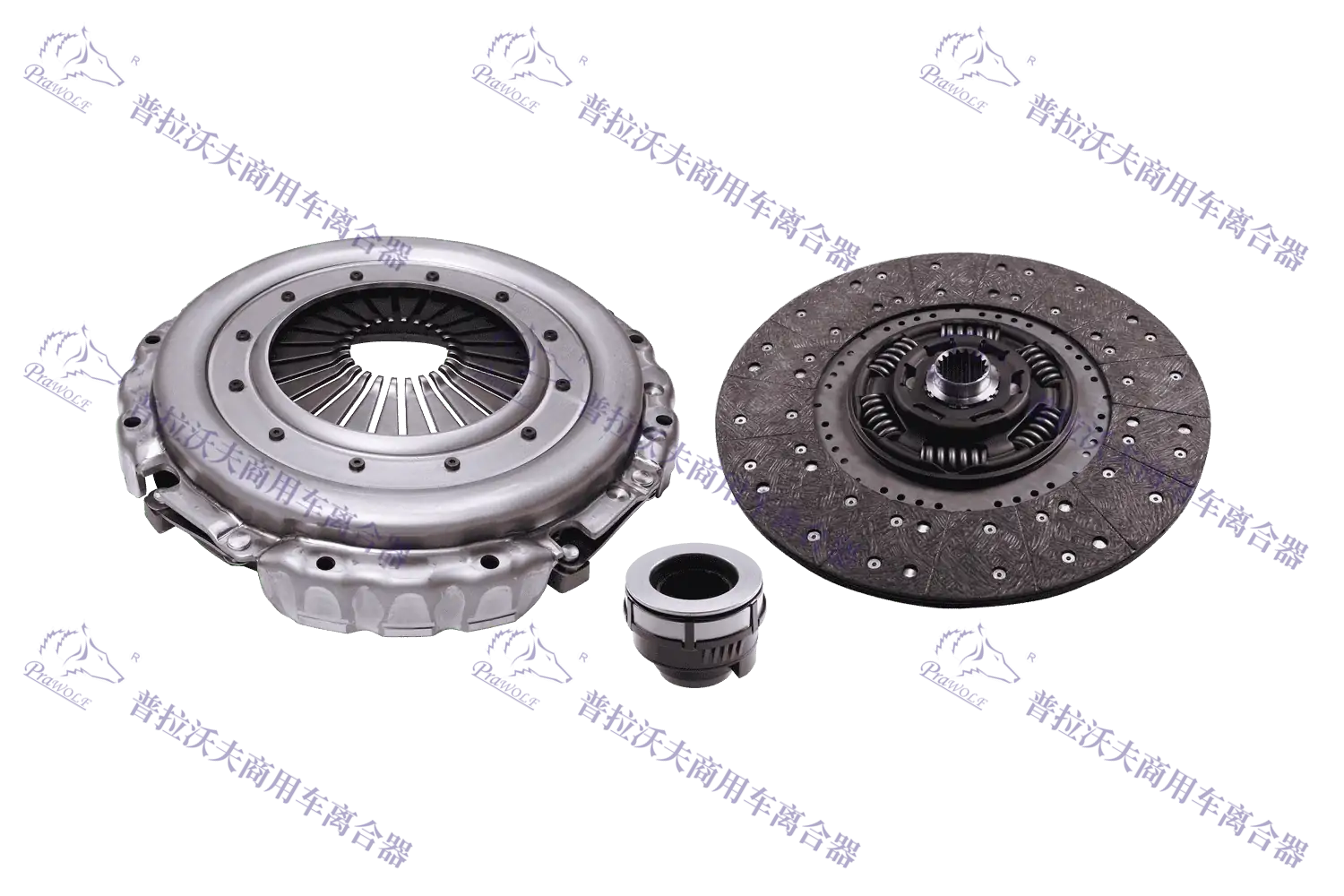 PRAWOLF Kit de embrague 395mm tipo empuje 052 01 0068