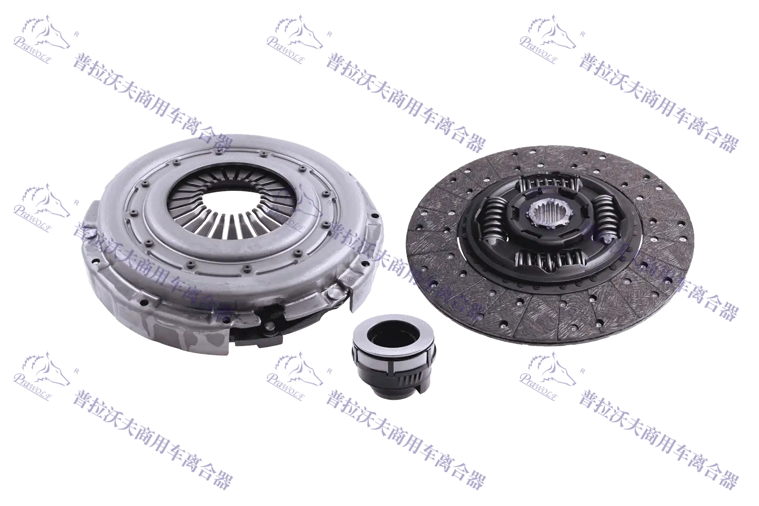 PRAWOLF Kit de embrague 362mm tipo empuje 052 01 0074