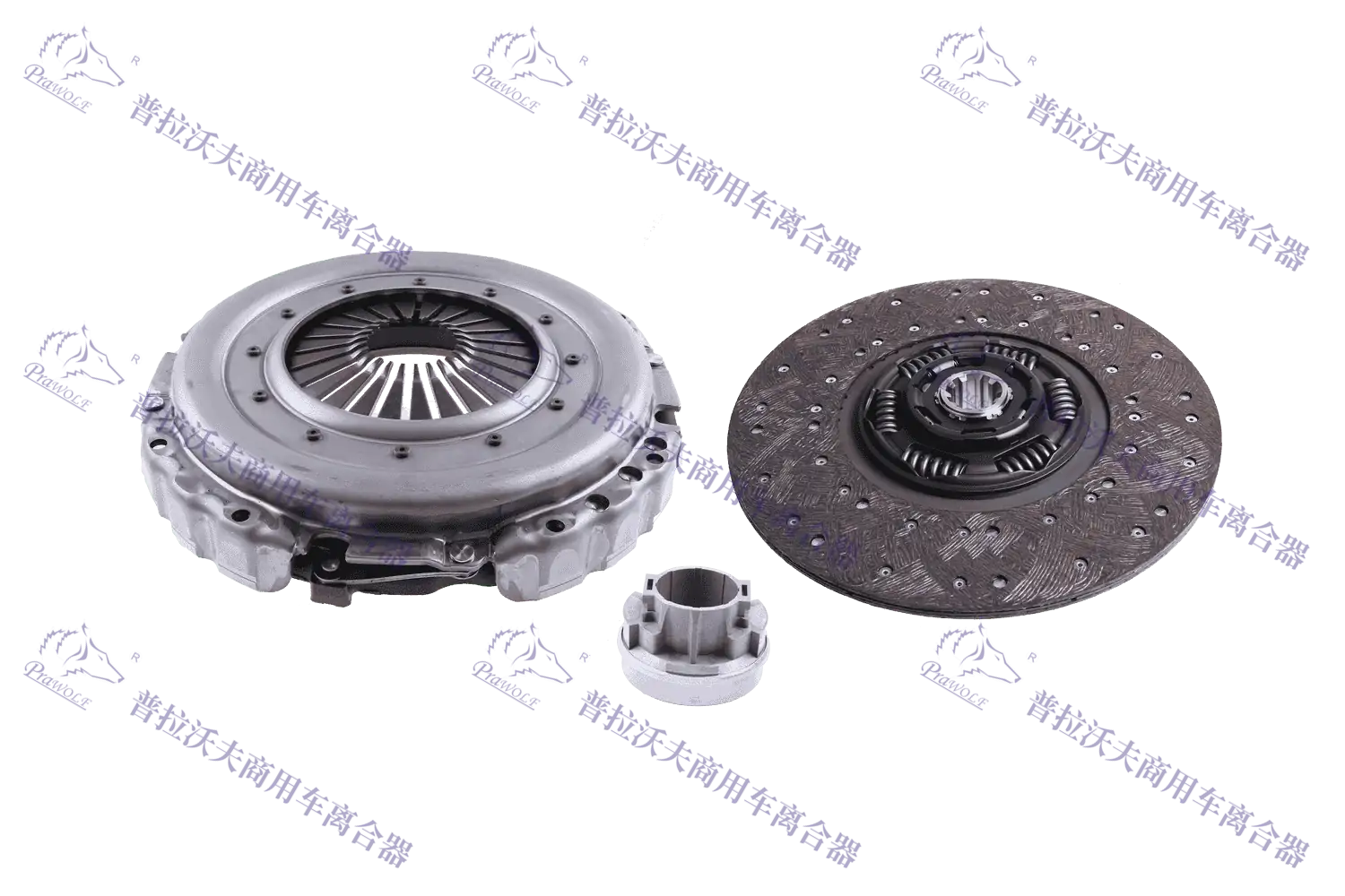PRAWOLF Kit de embrague 395mm tipo empuje 052 01 0078