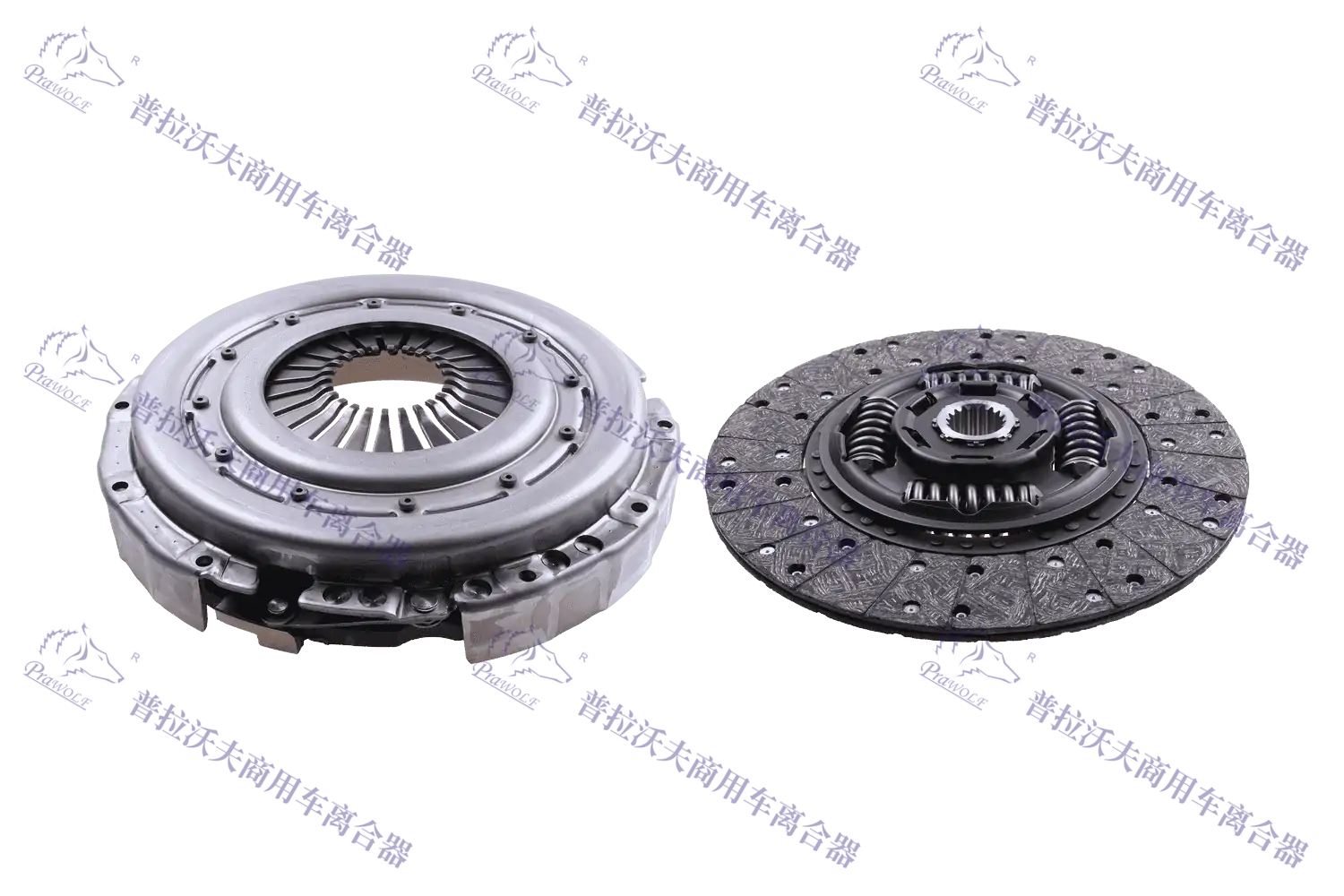 PRAWOLF Kit de embrague 362mm tipo empuje 052 01 0086