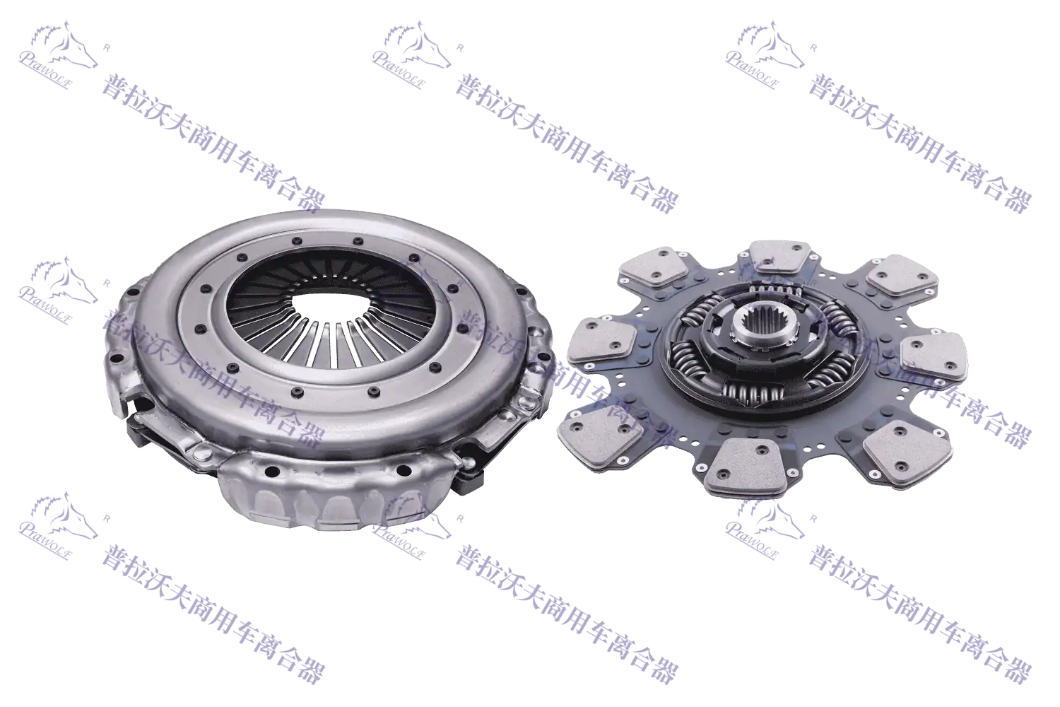 PRAWOLF Kit de embrague 395mm tipo empuje 052 01 0087