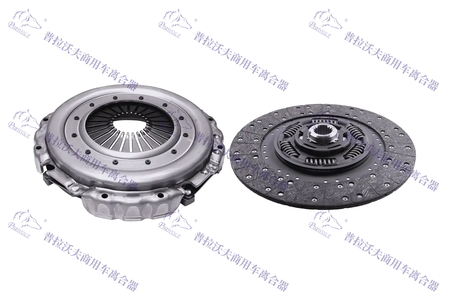 PRAWOLF Kit de embrague 395mm tipo empuje 052 01 0134