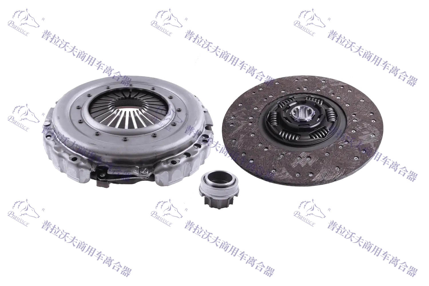 PRAWOLF Kit de embrague 395mm tipo empuje 052 01 0145