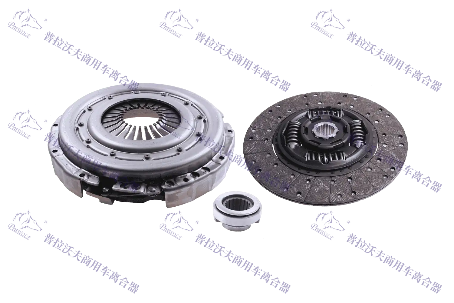 PRAWOLF Kit de embrague 362mm tipo empuje 052 01 0152