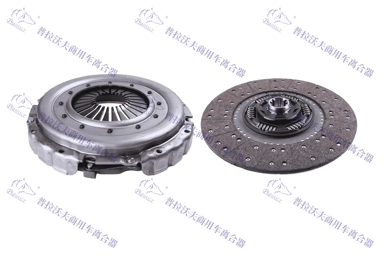 PRAWOLF Kit de embrague 395mm tipo empuje 052 01 0163