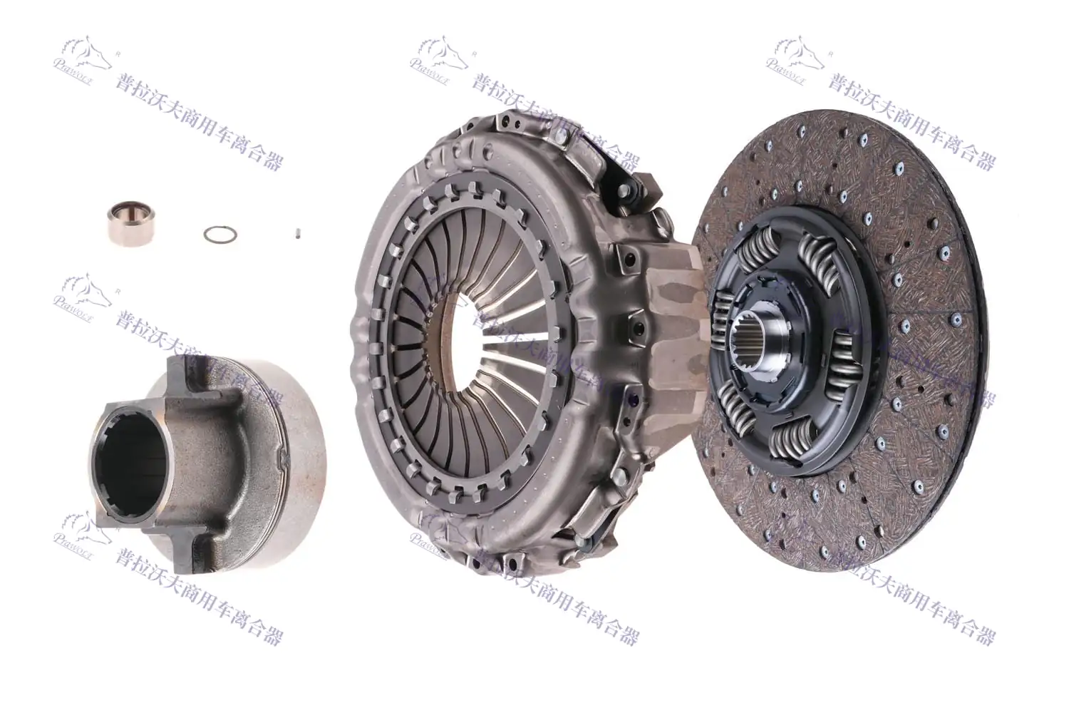 PRAWOLF Kit de embrague 430 mm tipo empuje, autoajustable 052 02 0209