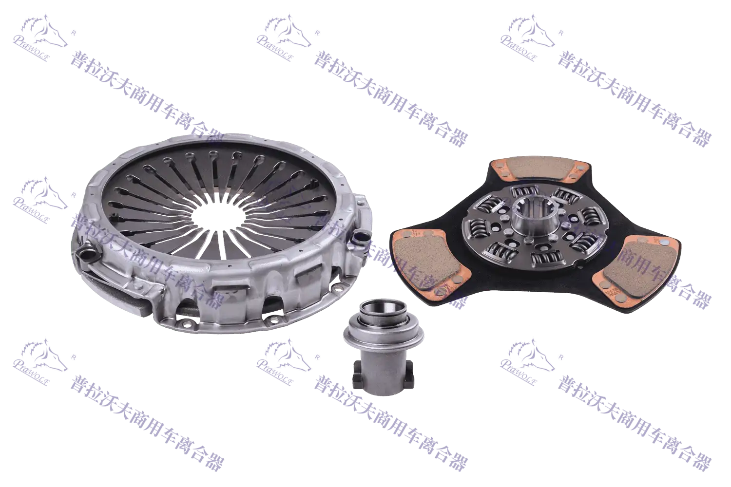 PRAWOLF Kit de embrague 365 mm tipo tracción 052 104 100 02