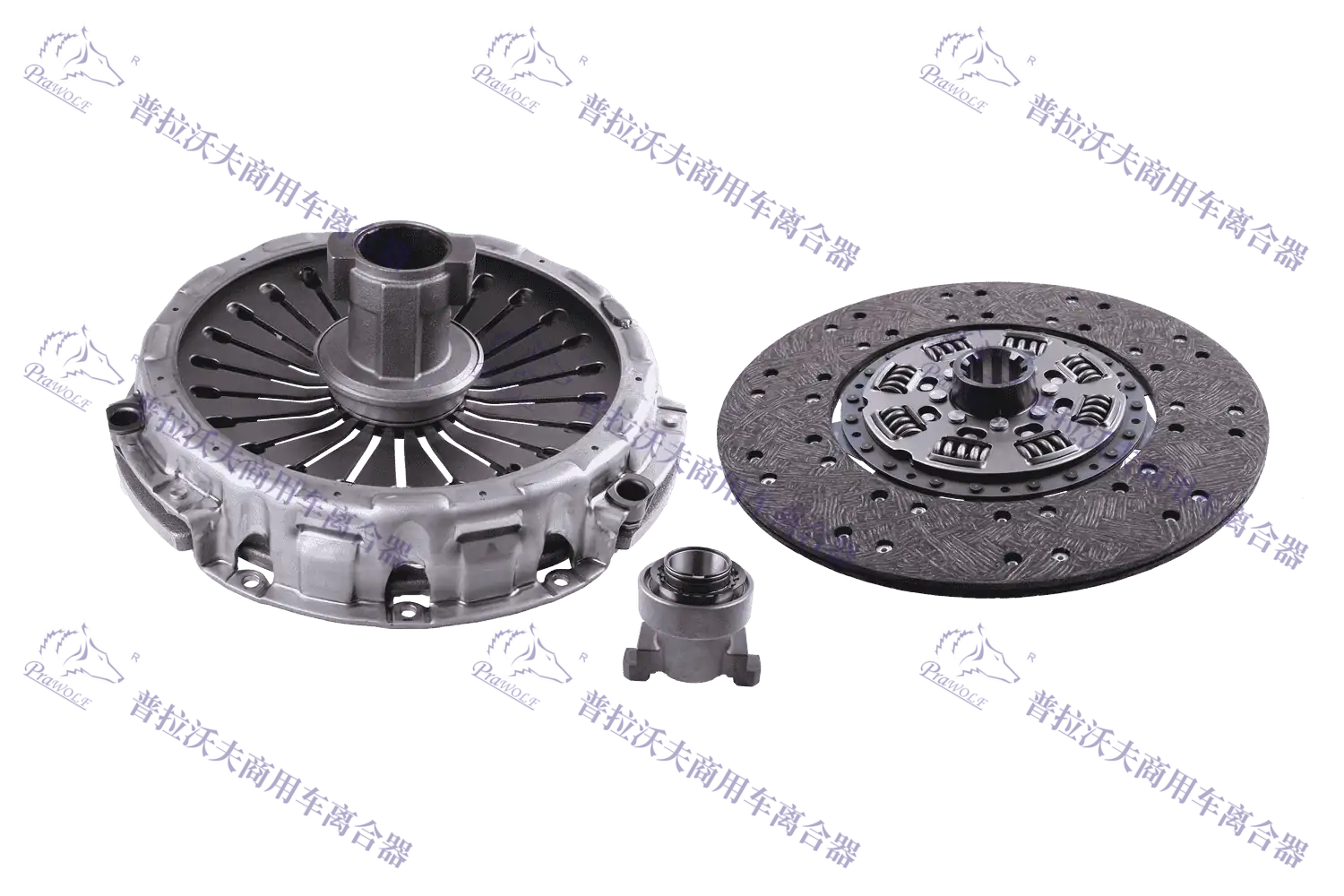 PRAWOLF Kit de embrague 365 mm tipo tracción 052 104 101 08