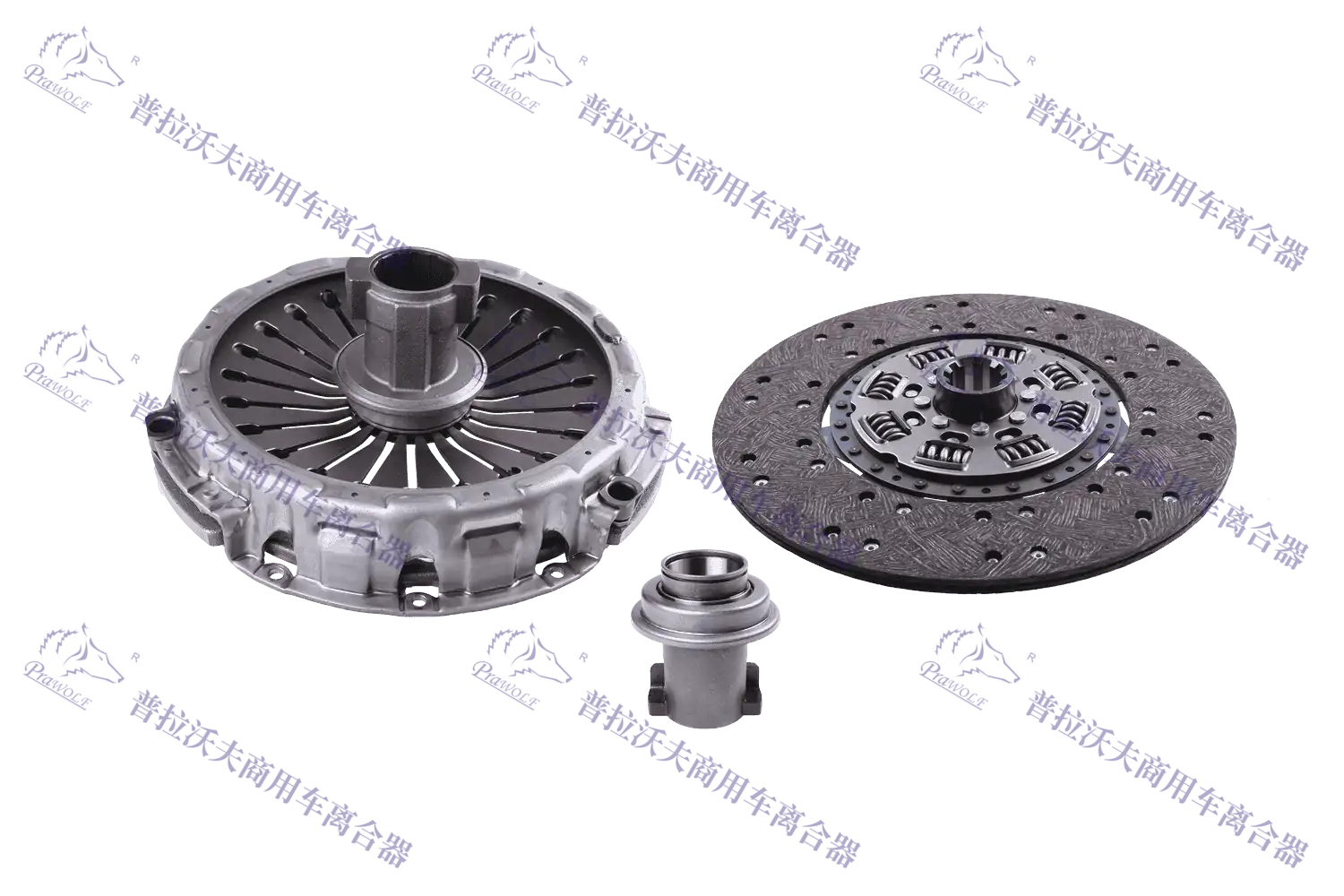PRAWOLF Kit de embrague 365 mm tipo tracción 052 104 104 02