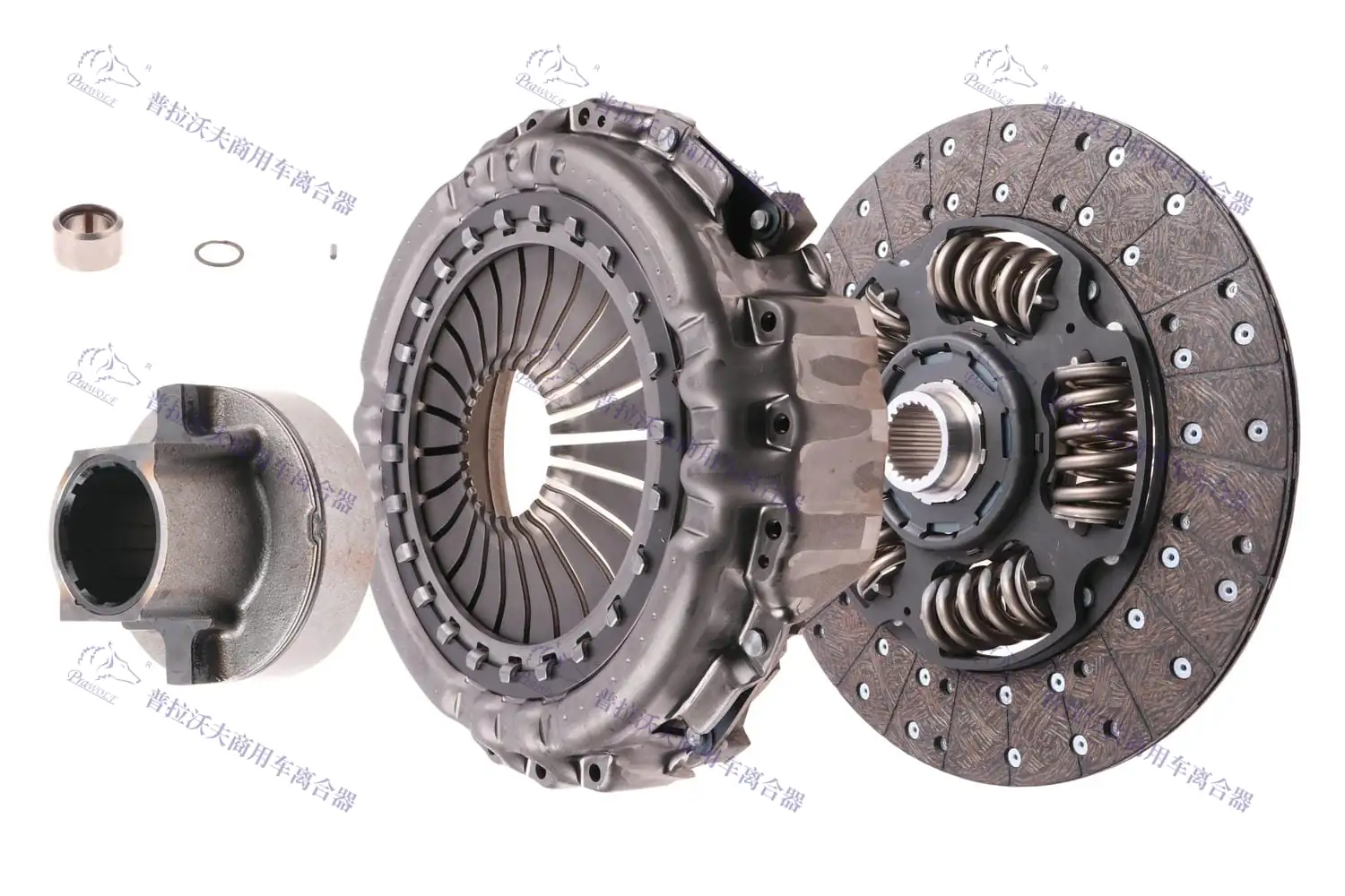 PRAWOLF Kit de embrague 430 mm tipo empuje, autoajustable 052 451 514