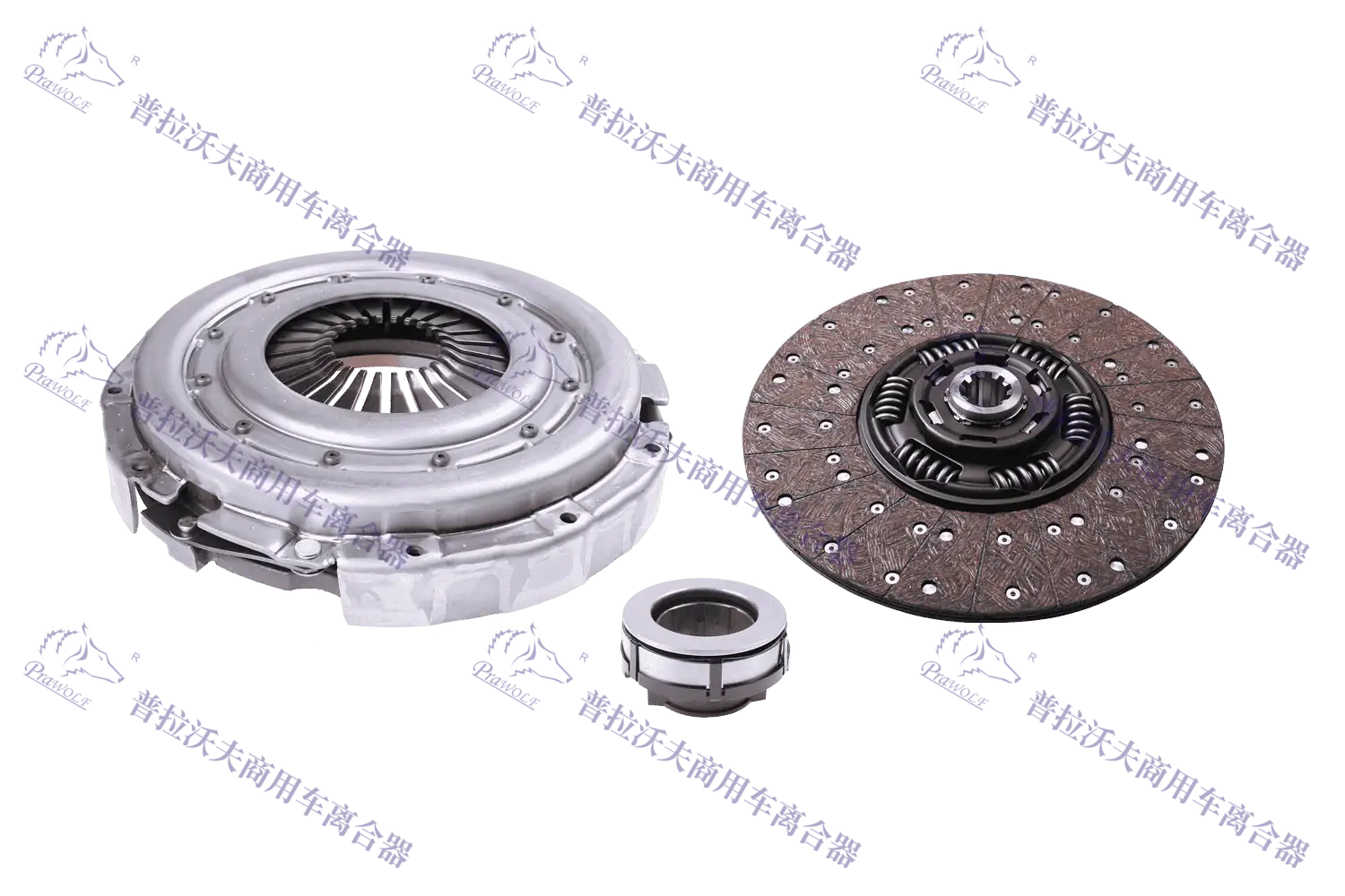 PRAWOLF Kit de embrague 362mm tipo empuje 052 700 353