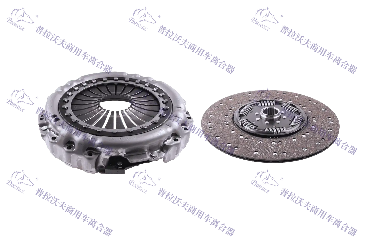 PRAWOLF Kit de embrague 430 mm tipo empuje 052 700 358