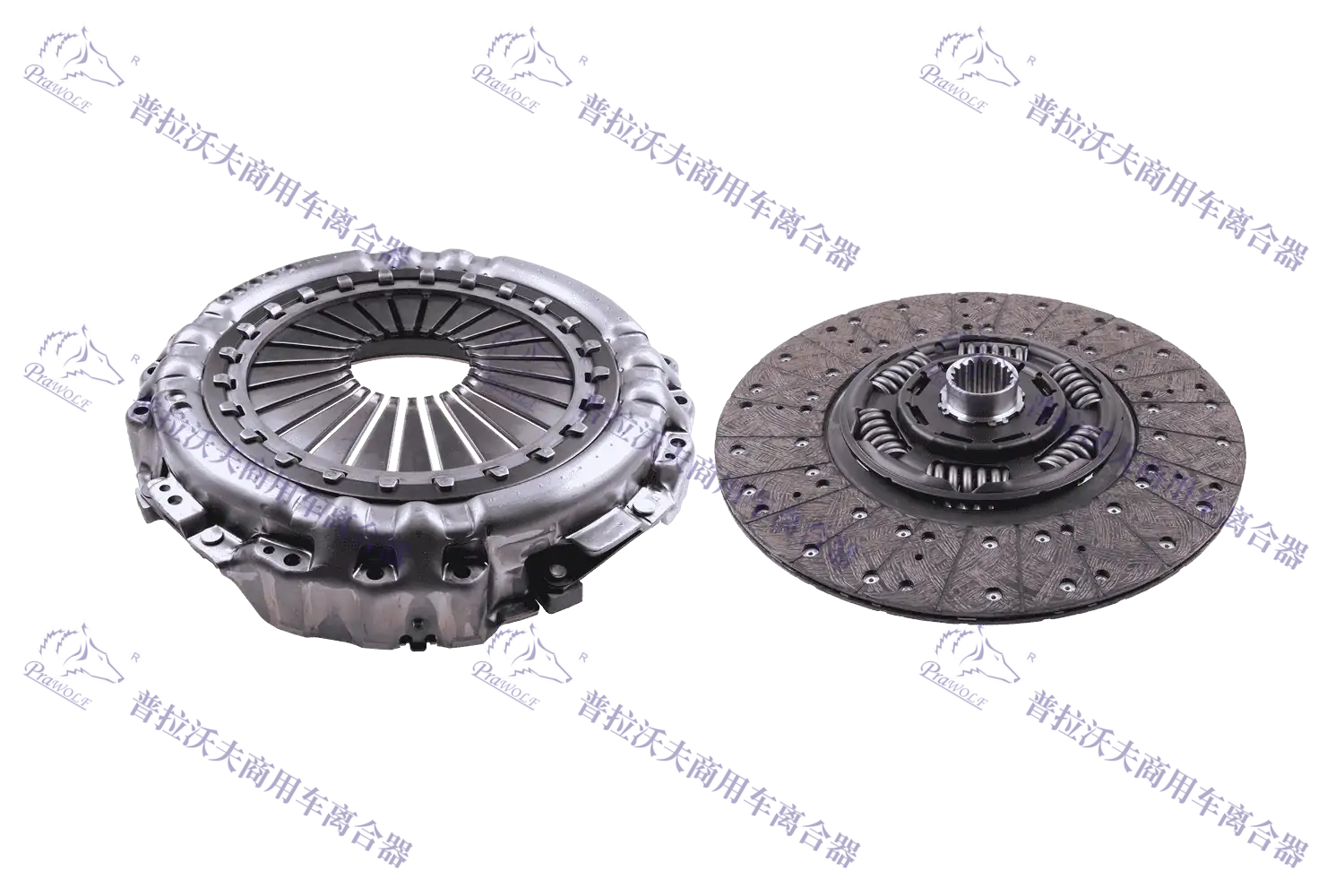 PRAWOLF Kit de embrague 430mm tipo empuje con ajuste automático 052 700 531