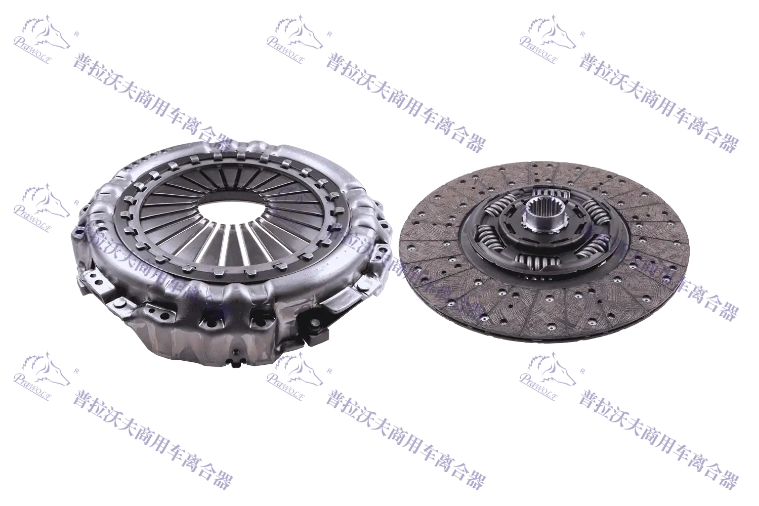 PRAWOLF Kit de embrague 430mm tipo empuje con ajuste automático 052 700 541