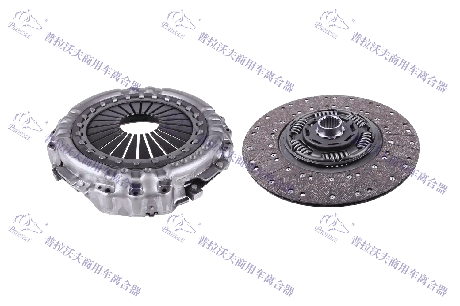 PRAWOLF Kit de embrague 430mm tipo empuje con ajuste automático 052 700 543