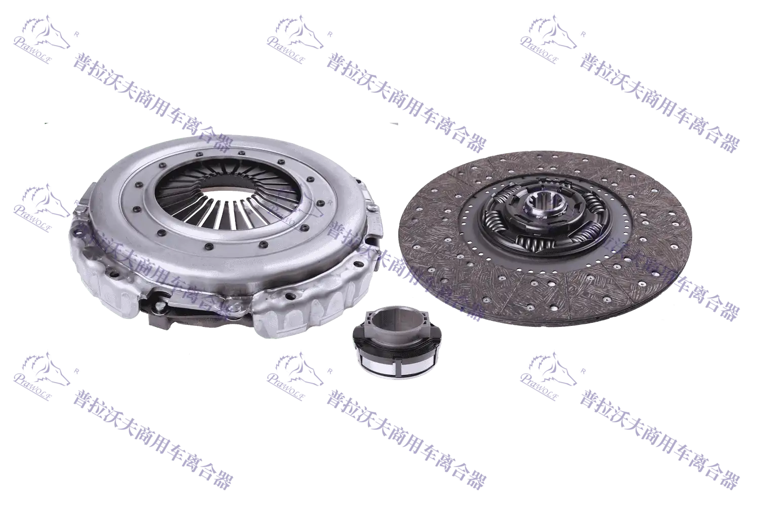 PRAWOLF Kit de embrague 395mm tipo empuje 052 700 620
