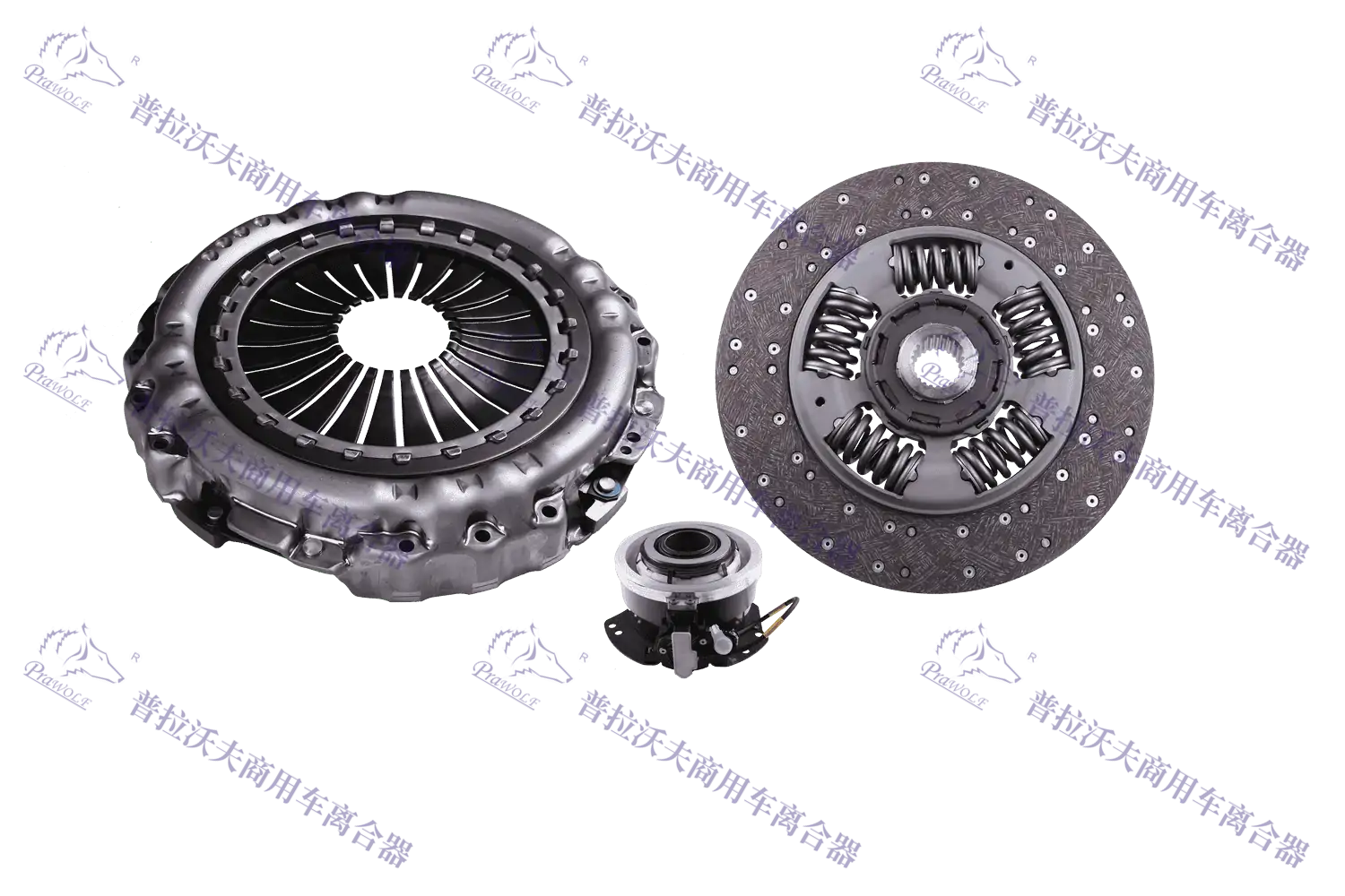 PRAWOLF Kit de embrague 430mm tipo empuje 052 710 064
