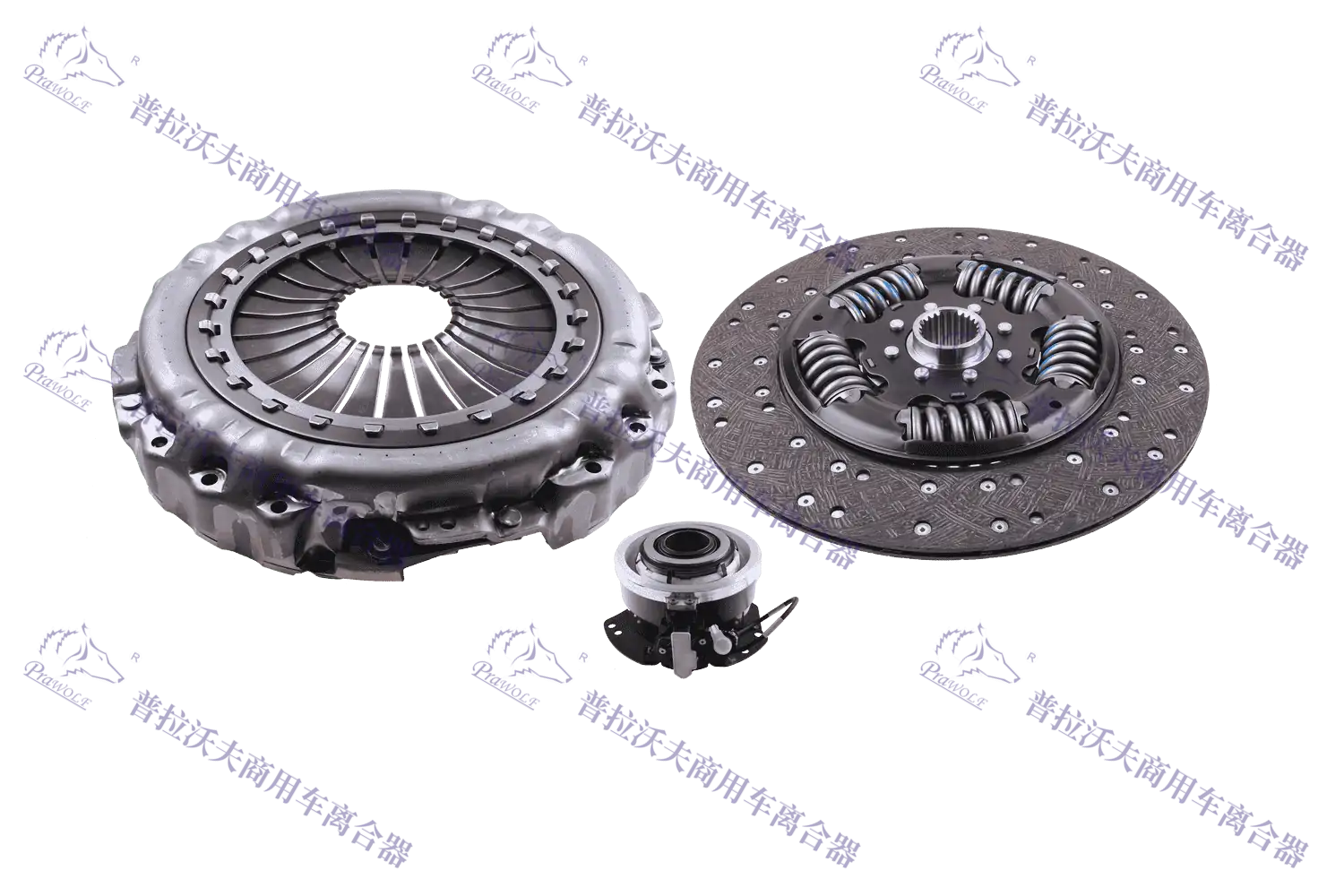 PRAWOLF Kit de embrague 430mm tipo empuje 052 710 065
