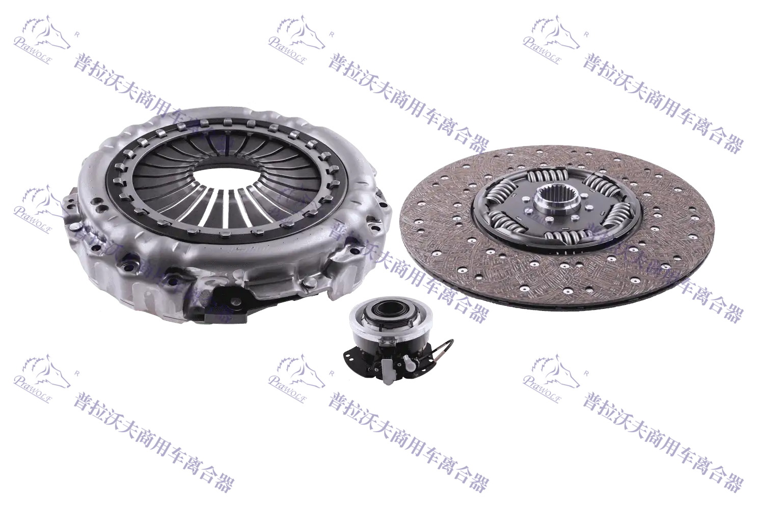PRAWOLF Kit de embrague 430mm tipo empuje 052 710 067