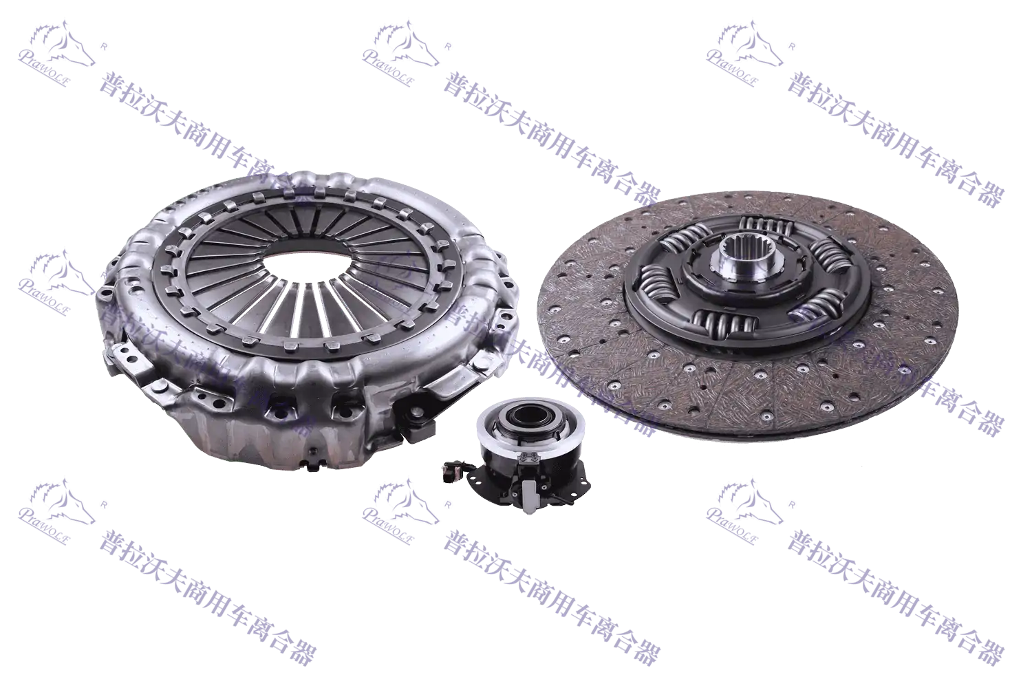 PRAWOLF Kit de embrague 430mm tipo empuje con ajuste automático 052 710 073