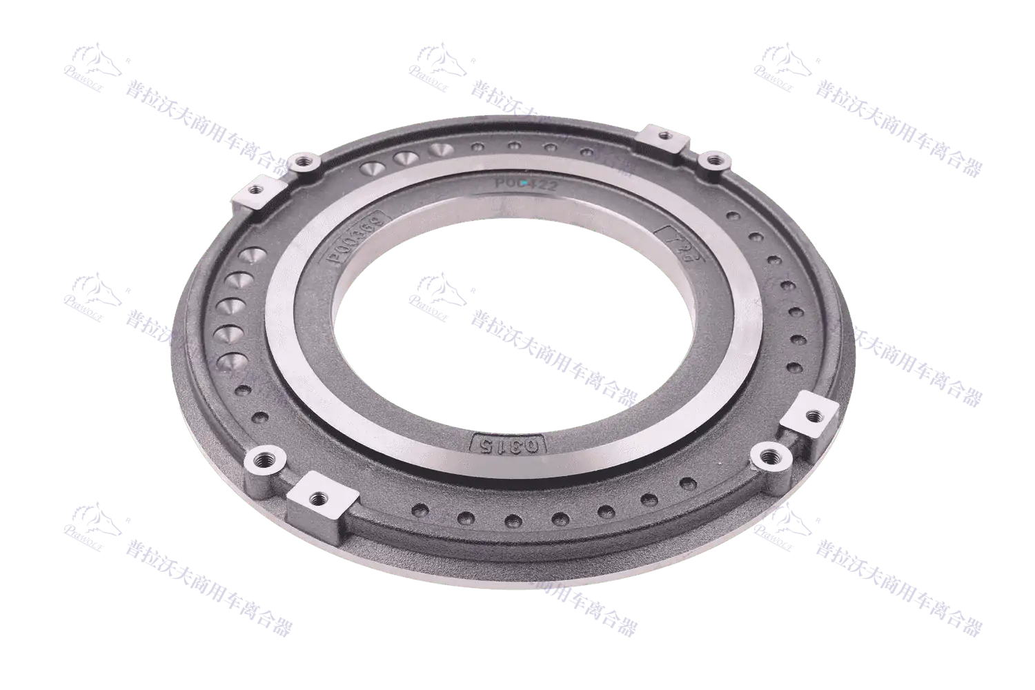PRAWOLF Plato de presión del embrague, 14", ajuste manual P00422